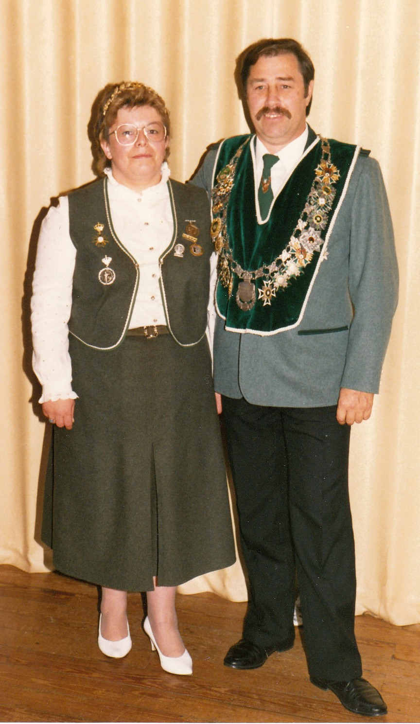 Schutzenkonig und Königign 1987